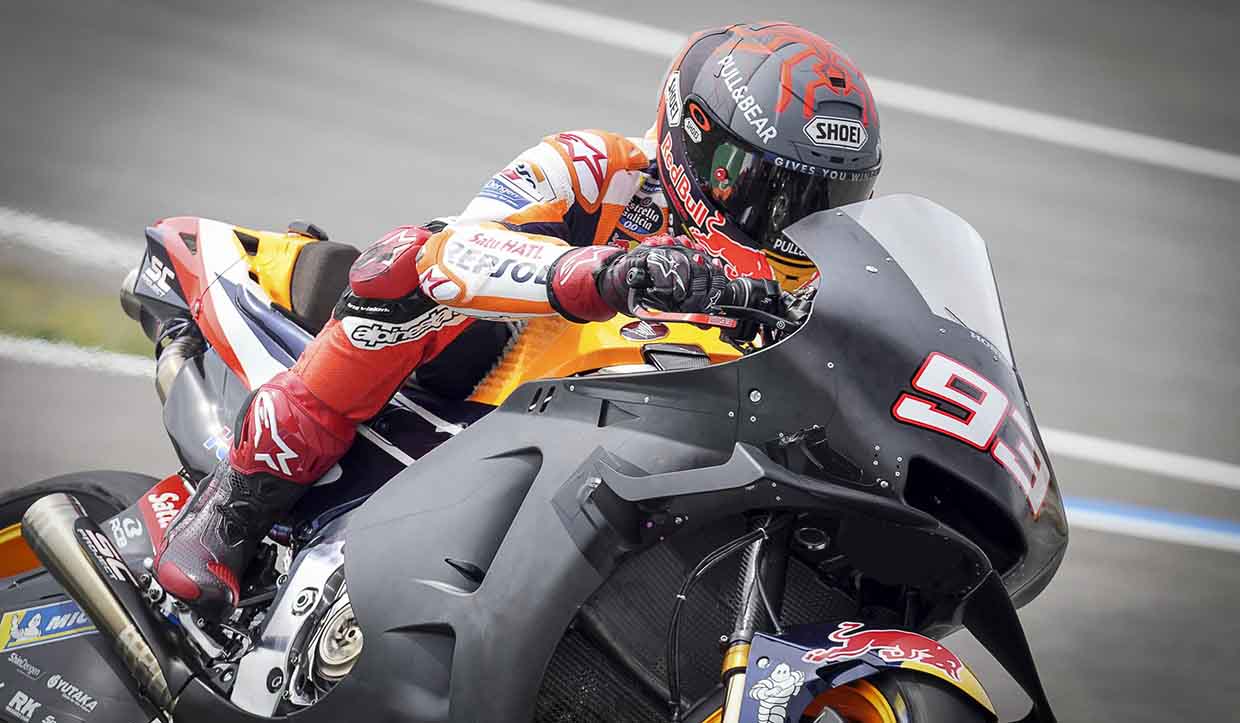 Jatuh Lagi, Tubuh Marquez Babak Belur